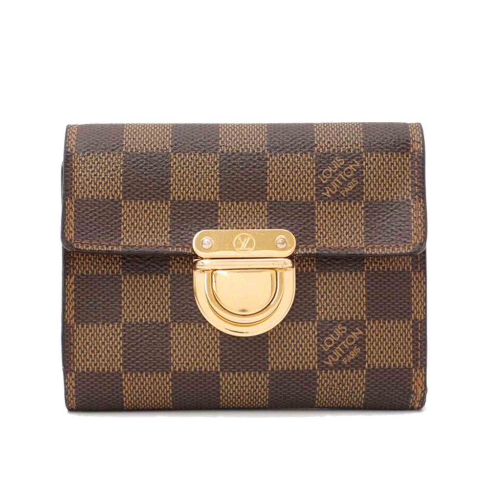 LOUIS VUITTON Portefeuille Koala Damier Ebene Brown